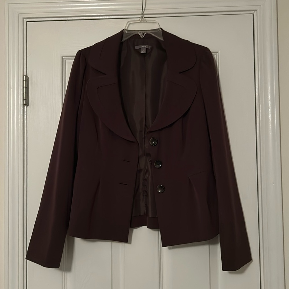 Brown work jacket